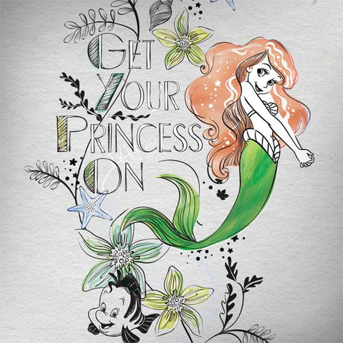 Disney The Little Mermaid Ariel and Flounder Art Surface Book 2 13.5in Skin